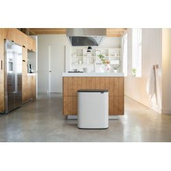 Brabantia Bo Touch Bin 60 ltr - wit