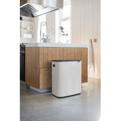 Brabantia Bo Touch Bin 60 ltr - wit