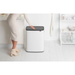 Brabantia Bo Touch Bin 60 ltr - wit
