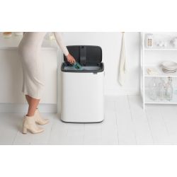 Brabantia Bo Touch Bin 60 ltr - wit