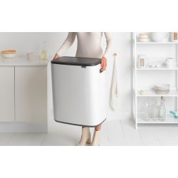Brabantia Bo Touch Bin 60 ltr - wit