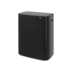 Brabantia Bo Touch Bin 60 ltr - mat zwart