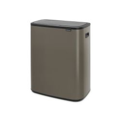 Brabantia Bo Touch Bin 60 ltr - platina
