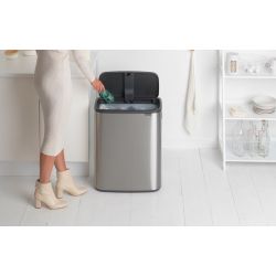 Brabantia Bo Touch Bin 60 ltr - mat RVS FPP