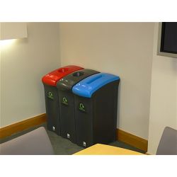 Midi Envirobin 82 ltr - zwart