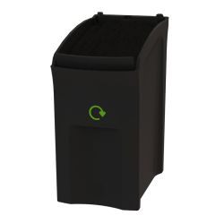 Mini Envirobin 55 ltr - zwart