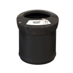 Deksel EcoAce general waste - zwart