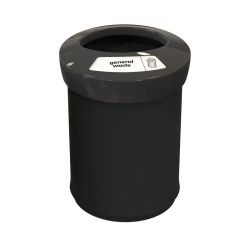 Deksel EcoAce general waste - zwart