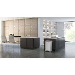 EKO Cozy pedaalemmer 45 ltr - mat RVS