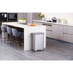 EKO Cozy pedaalemmer 45 ltr - mat RVS