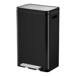 EKO X-Cube pedaalemmer 30 ltr - zwart/mat RVS