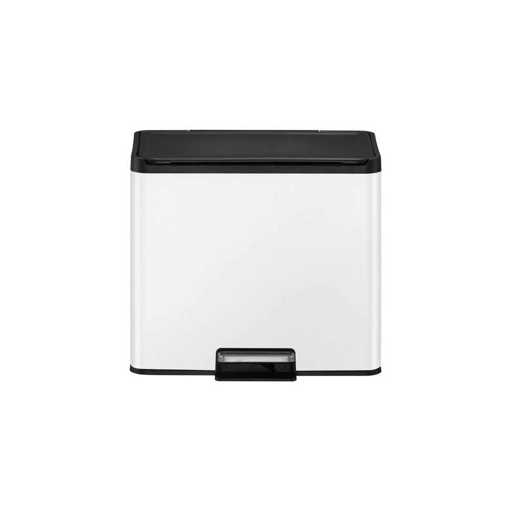 EKO Essential Recycler pedaalemmer 20+9 ltr - wit