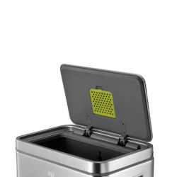 EKO X-Cube pedaalemmer 30 ltr - mat RVS