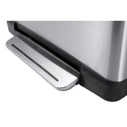 EKO E-Cube pedaalemmer 30 ltr - mat RVS