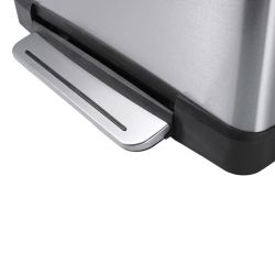 EKO E-Cube pedaalemmer 12 ltr - mat RVS