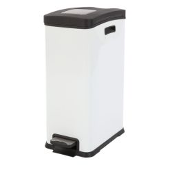 EKO Rejoice pedaalemmer 30 ltr - wit