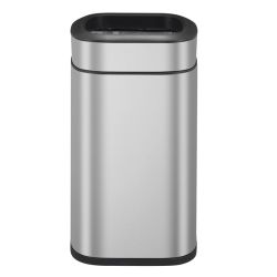 EKO afvalbak OLI-Cube Open Top Bin 20 ltr - mat RVS