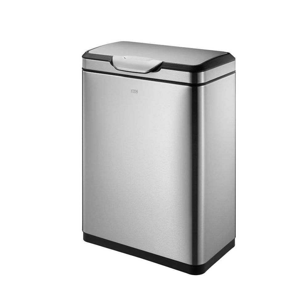 EKO afvalbak Touch Pro Bin 45 ltr - mat RVS