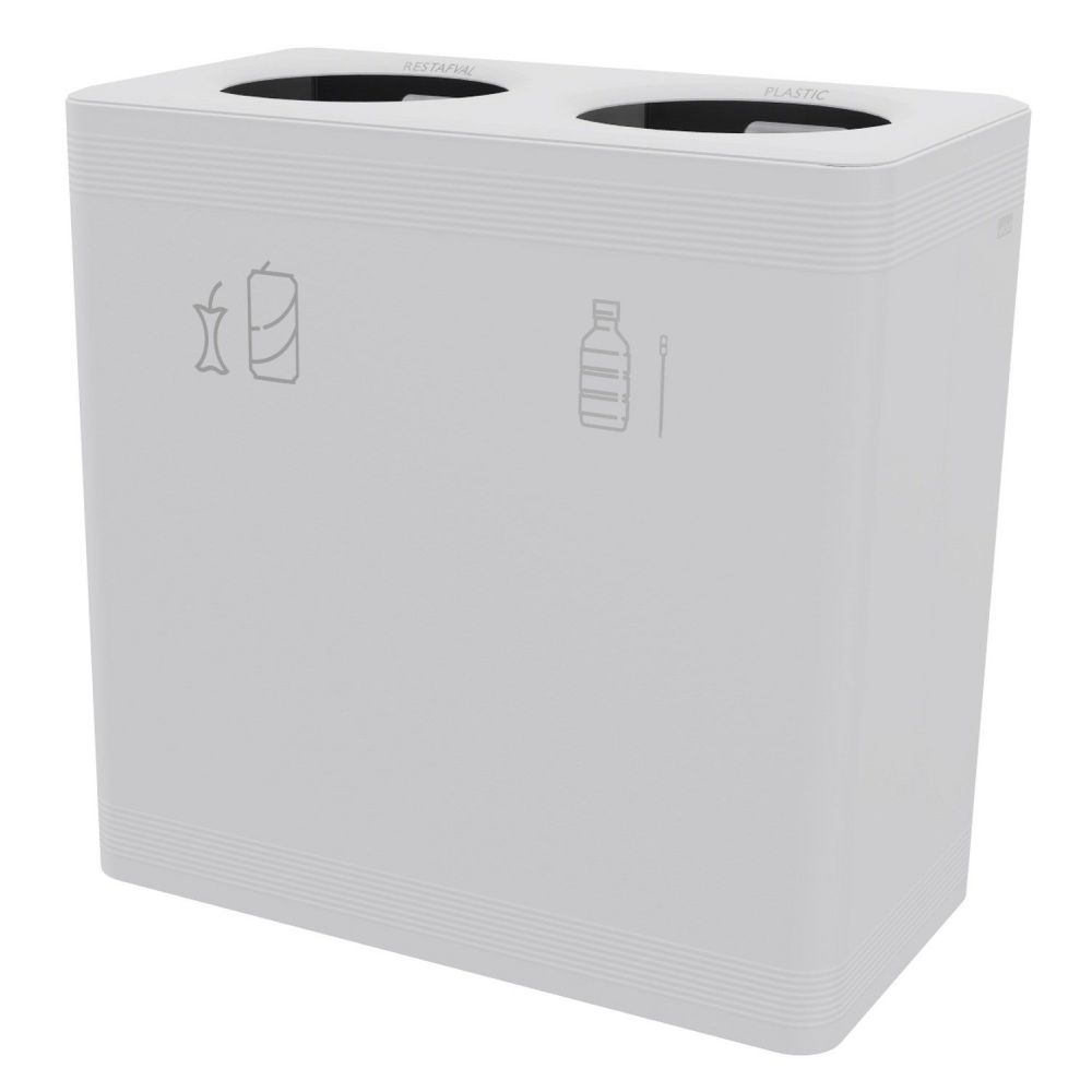 Functionals Ditch 2 afvalscheidingssysteem - wit