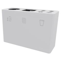 Functionals Ditch 3 XL afvalscheidingssysteem - wit