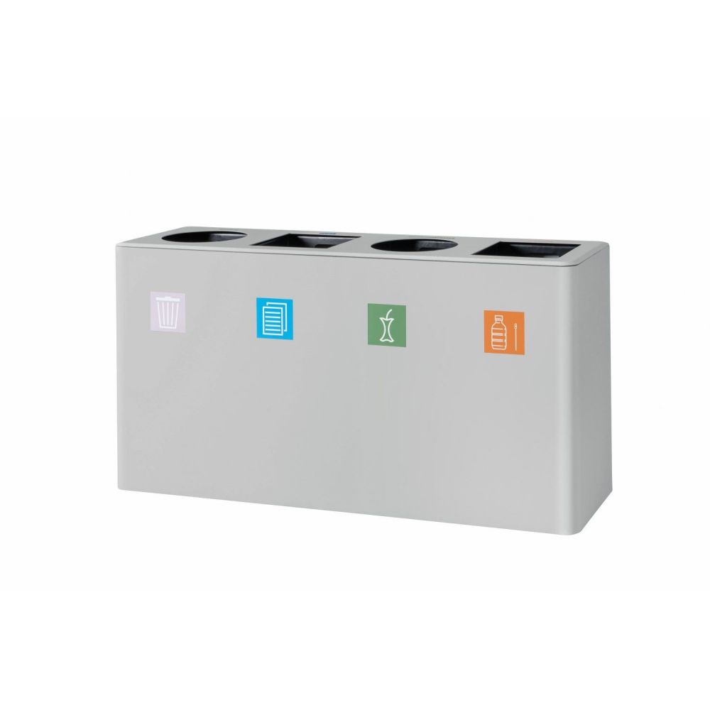 Functionals Dunk 4 afvalscheidingssysteem  - grijs