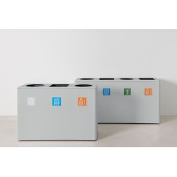 Functionals Dunk 4 afvalscheidingssysteem  - grijs