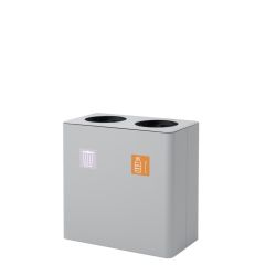 Functionals Dunk 2 afvalscheidingssysteem  - grijs