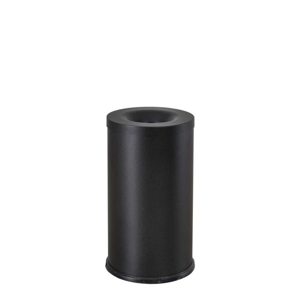 Functionals Revolved L1 vlamdovend afvalbakysteem  - zwart