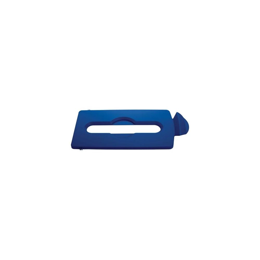 Rubbermaid deksel papier voor Slim Jim recyclingstation - blauw