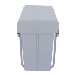 4goodz Trio Inbouw prullenbak afvalscheiding 26 cm - 3x 10 liter - wit