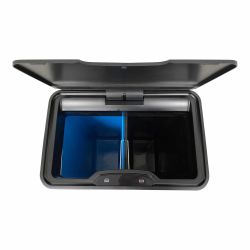 4goodz Iowa Duo prullenbak afvalscheiding 2x 22 liter sensor - grijs