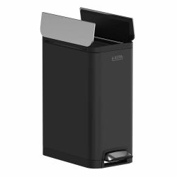 4goodz Luzzo California pedaalemmer prullenbak 30 liter - mat zwart