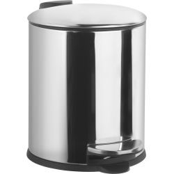 Practo Home pedaalemmer 5l - RVS hoogglans