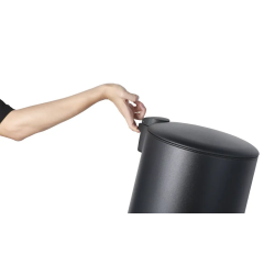 Practo Home pedaalemmer 3l - mat zwart