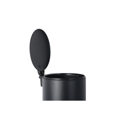 Practo Home pedaalemmer 12l -mat zwart