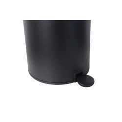 Practo Home pedaalemmer 12l -mat zwart