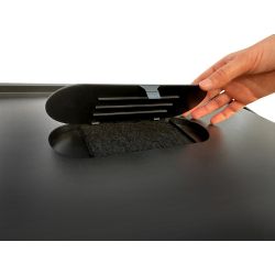 Practo Home duurzame recycling pedaalemmer 2x30l - mat zwart