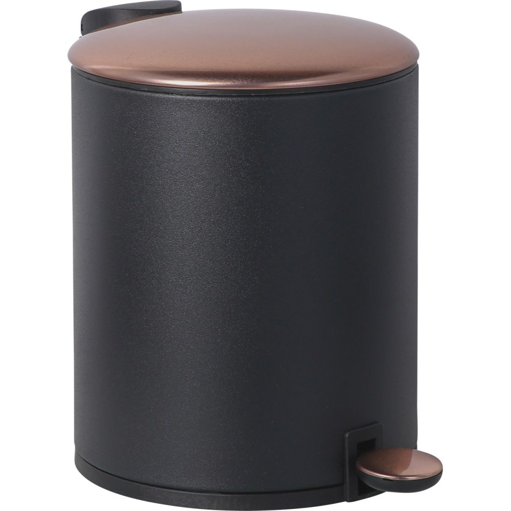 Practo Home pedaalemmer 5l - zwart + brons