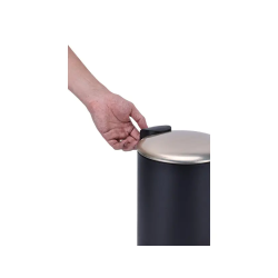 Practo Home pedaalemmer 3l - zwart + goud