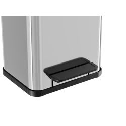 Hailo Öko Duo Plus M Pedaalemmer 2x9 ltr - RVS