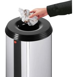 Hailo Afvalemmer Profline Safe XL 45 ltr - RVS