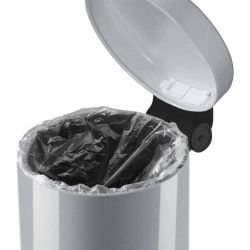 Hailo Solid S pedaalemmer 4l - zilver