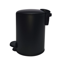 Practo Home pedaalemmer 12l - mat zwart