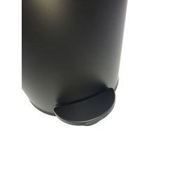 Practo Home pedaalemmer 12l - mat zwart
