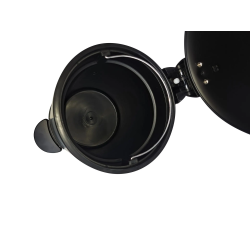 Practo Home pedaalemmer 12l - mat zwart