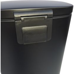 Practo Home pedaalemmer design 30l - mat zwart