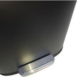 Practo Home pedaalemmer design 30l - mat zwart