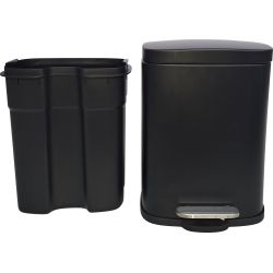 Practo Home pedaalemmer small 5l - mat zwart