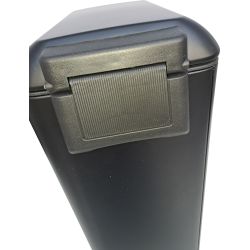 Practo Home pedaalemmer small 20l - mat zwart