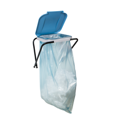 Practo Home vuilniszakhouder muurmodel 60-130 ltr - zwart